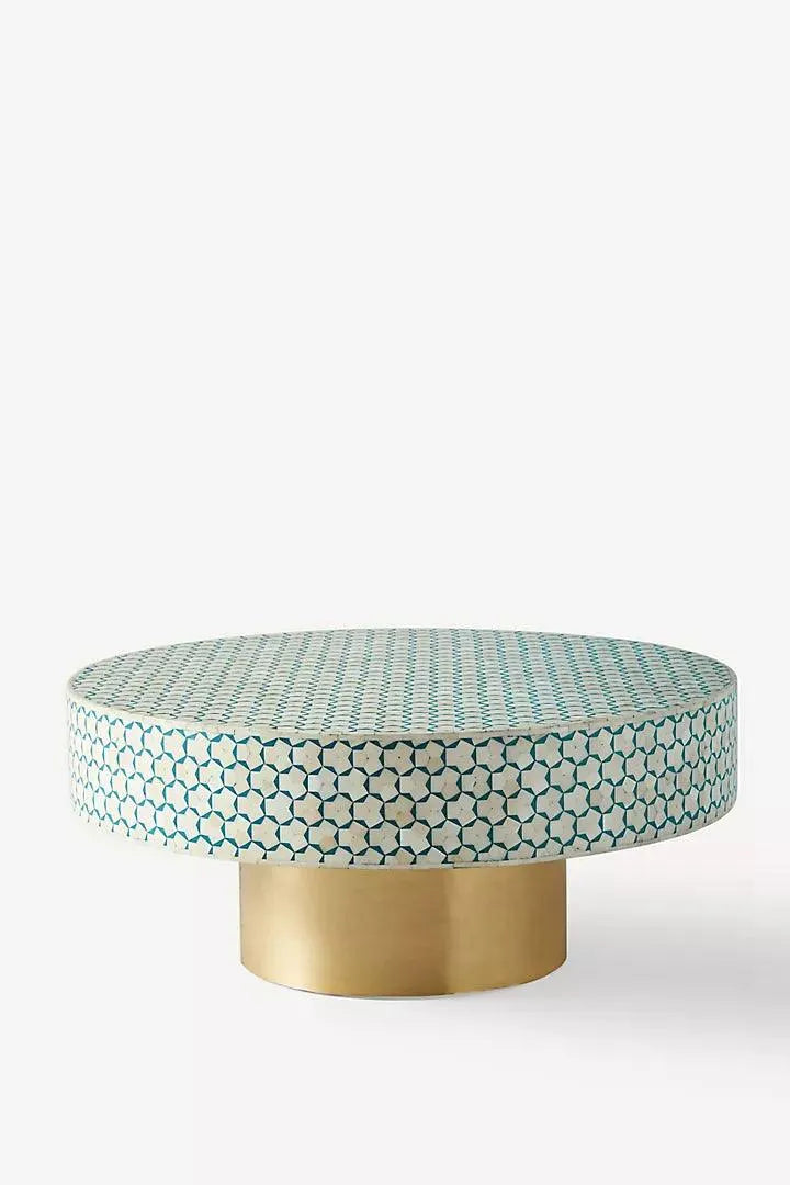 Targura bone inlay coffee table